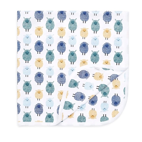 Like new, ROLLER RABBIT WOOLIES INFANT RECEIVING BLANKET - Picture 1 of 4